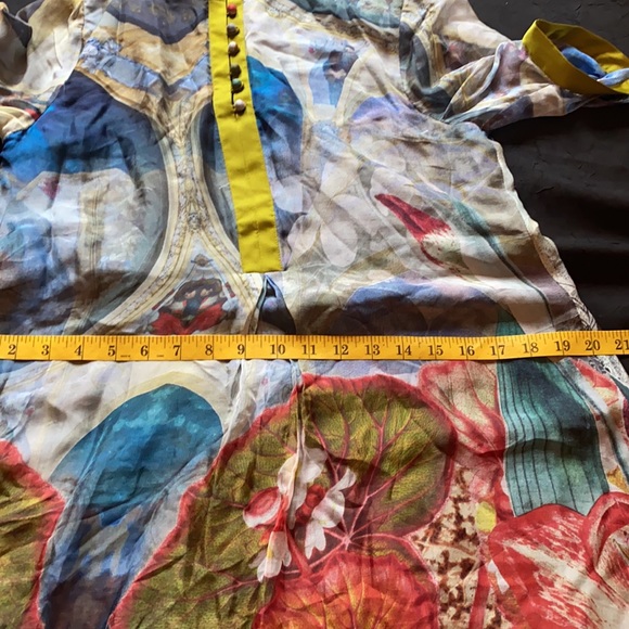 🌹Vintage %100 Silk Dress🌹Delicate & beautiful🌹 - Picture 16 of 16